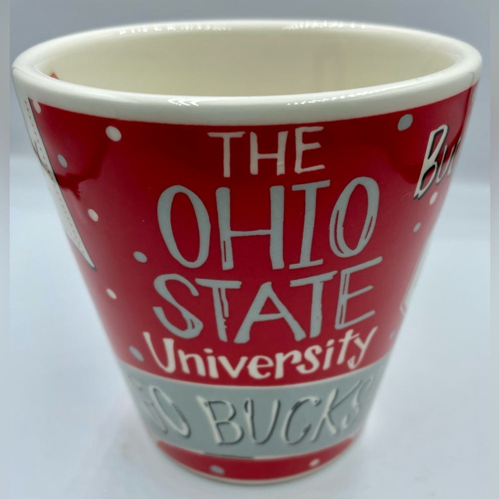 Ohio State Buckeyes Mug by Laura Kirkland Designs for Glory Haus
